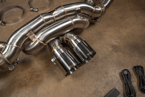 Porsche 992 GT3 & GT3 RS F1 Valved Sport Exhaust System by Valvetronic