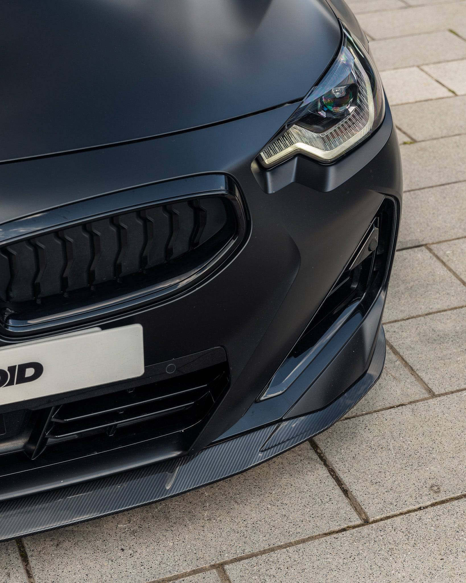 BMW 2 Series M Sport & M240i G42 Pre-preg Carbon Fibre ID-01 Front Splitter by TRE (2021+), Front Lips & Splitters, TRE - AUTOID | Premium Automotive Accessories
