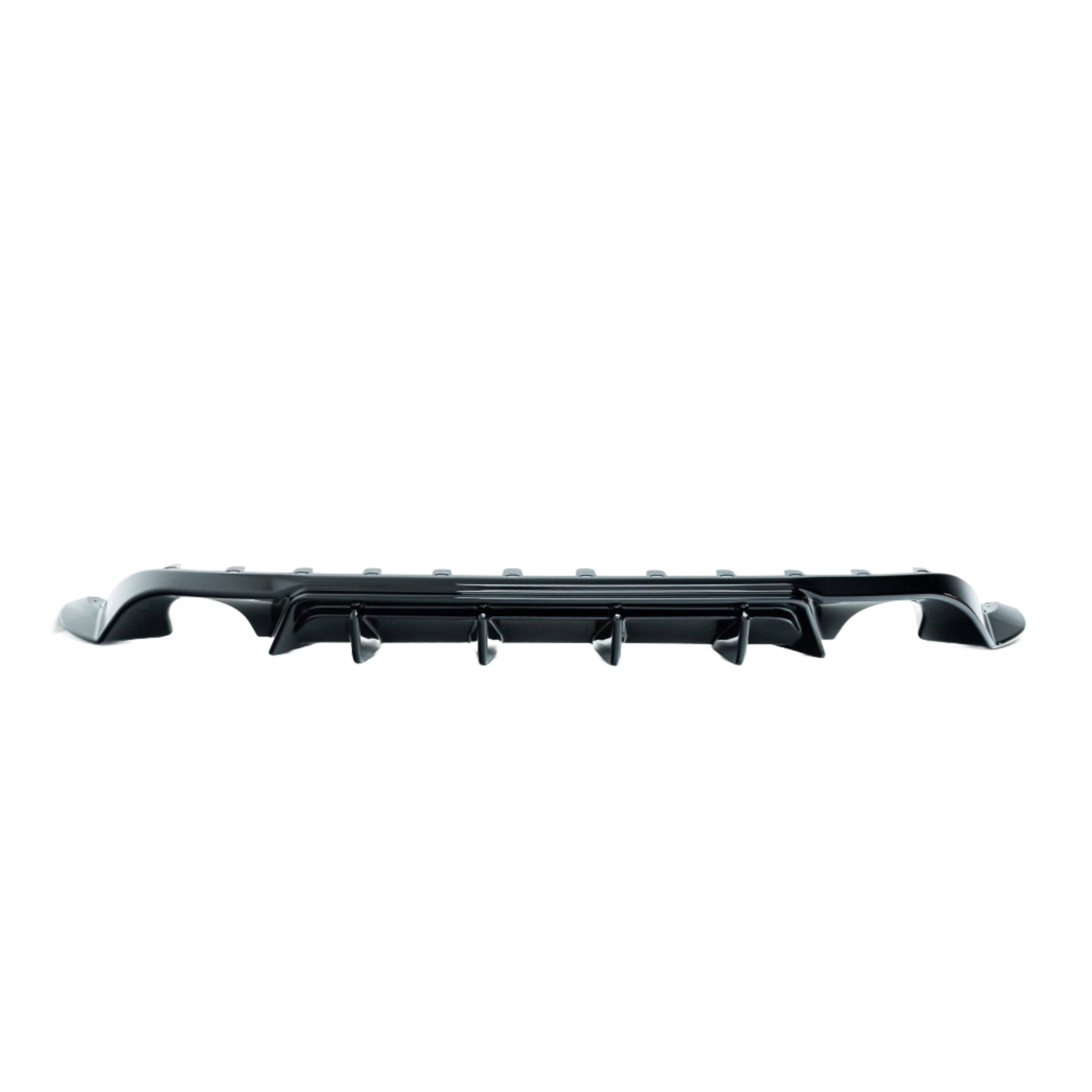 VW Golf GTI Mk7.5 EVO-1 Gloss Black Rear Diffuser by ZAERO (2017-2020), Rear Diffusers, Zaero Design - AUTOID | Premium Automotive Accessories