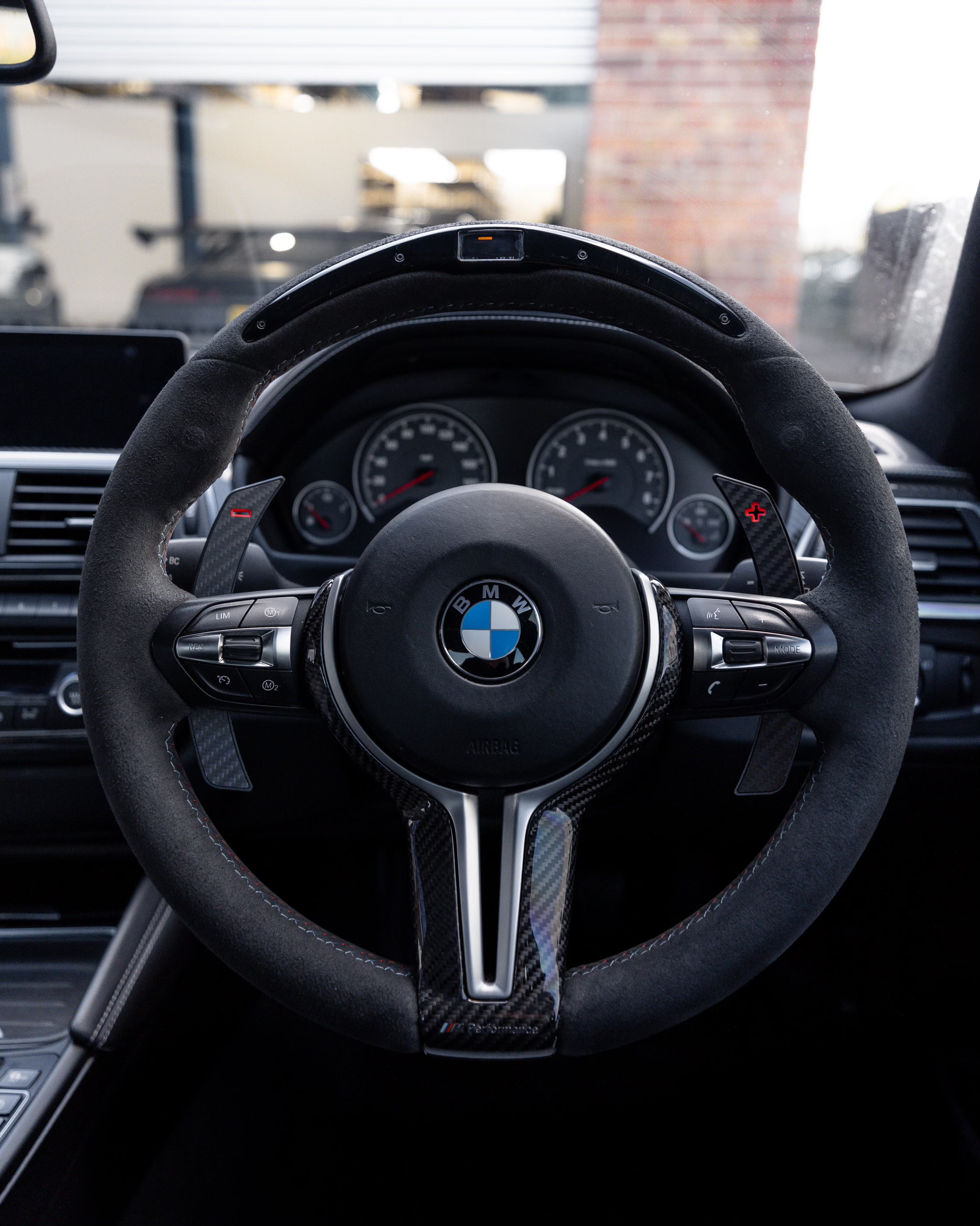 BMW Carbon Magnetic Paddle Shifter Set by JQWerks X Goldenwrench