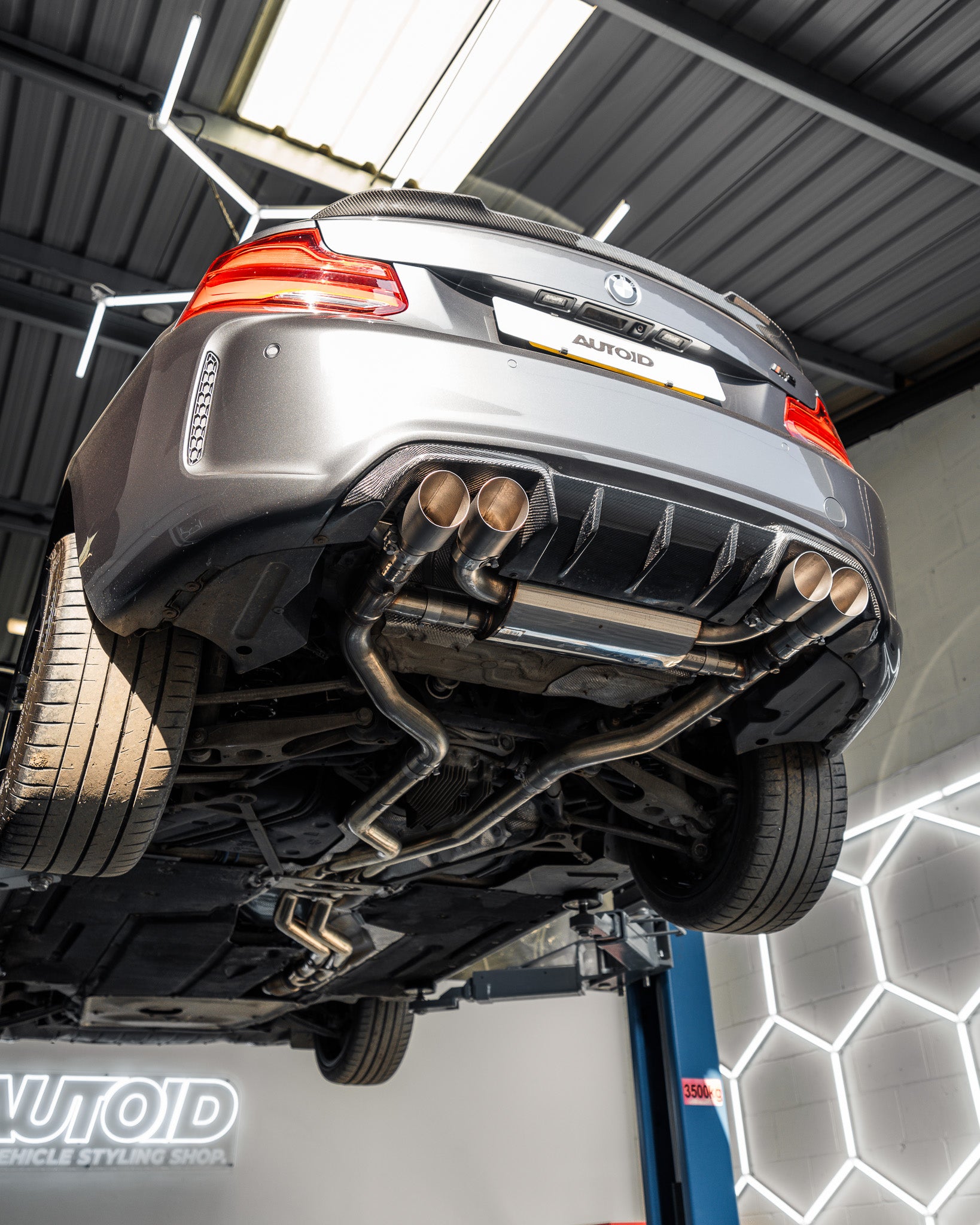 BMW M2 F87 Cat Back Exhaust System by Milltek (2015-2018), Exhaust System, Milltek Sport - AUTOID | Premium Automotive Accessories