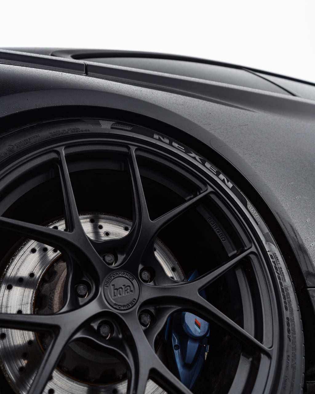 Bola FP2 Forged 19" Satin Black Wheels for BMW M2 F87, M3 F80, M4 F82, Forged Wheels, Bola - AUTOID | Premium Automotive Accessories