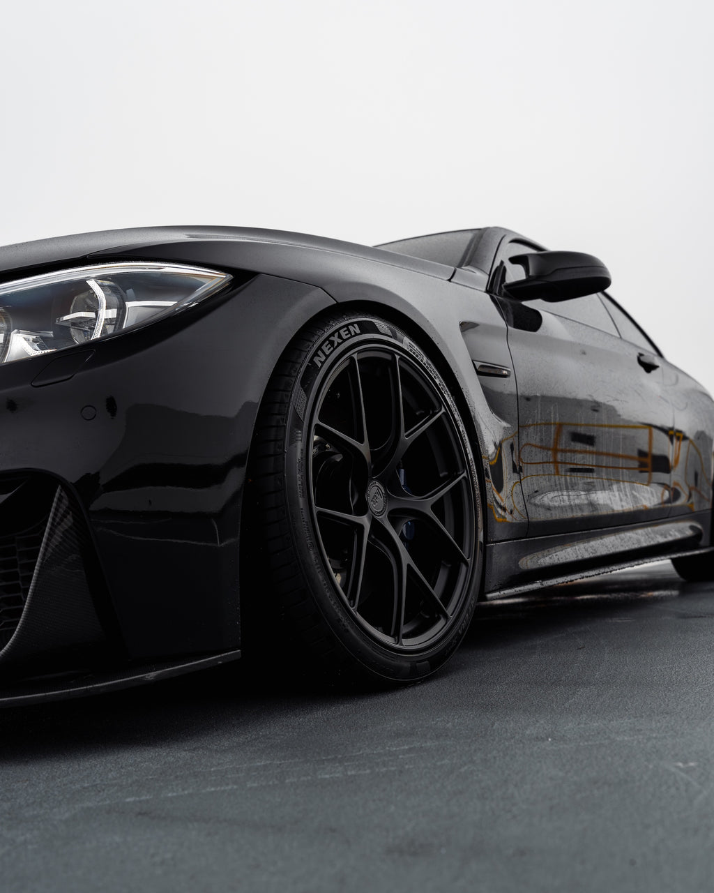 Bola FP2 Forged 19" Satin Black Wheels for BMW M2 F87, M3 F80, M4 F82, Forged Wheels, Bola - AUTOID | Premium Automotive Accessories