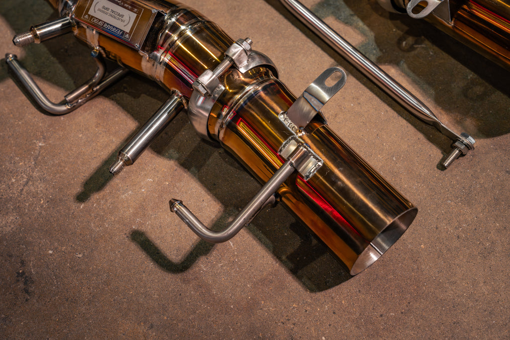 Ferrari SF90 Stradale & SF90 XX Titanium F1 Race Exhaust System by Valvetronic