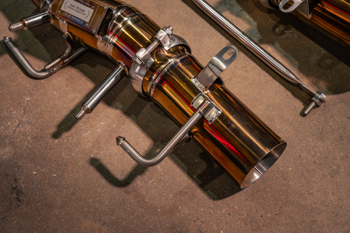 Ferrari SF90 Stradale & SF90 XX Titanium F1 Race Exhaust System by Valvetronic