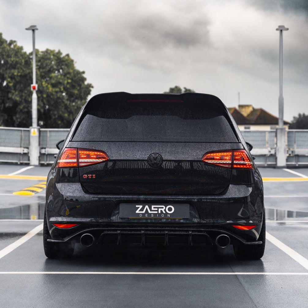 VW Golf GTI MK7 Gloss Black Body Kit by ZAERO (2013-2017), Styling Kit, Zaero Design - AUTOID | Premium Automotive Accessories