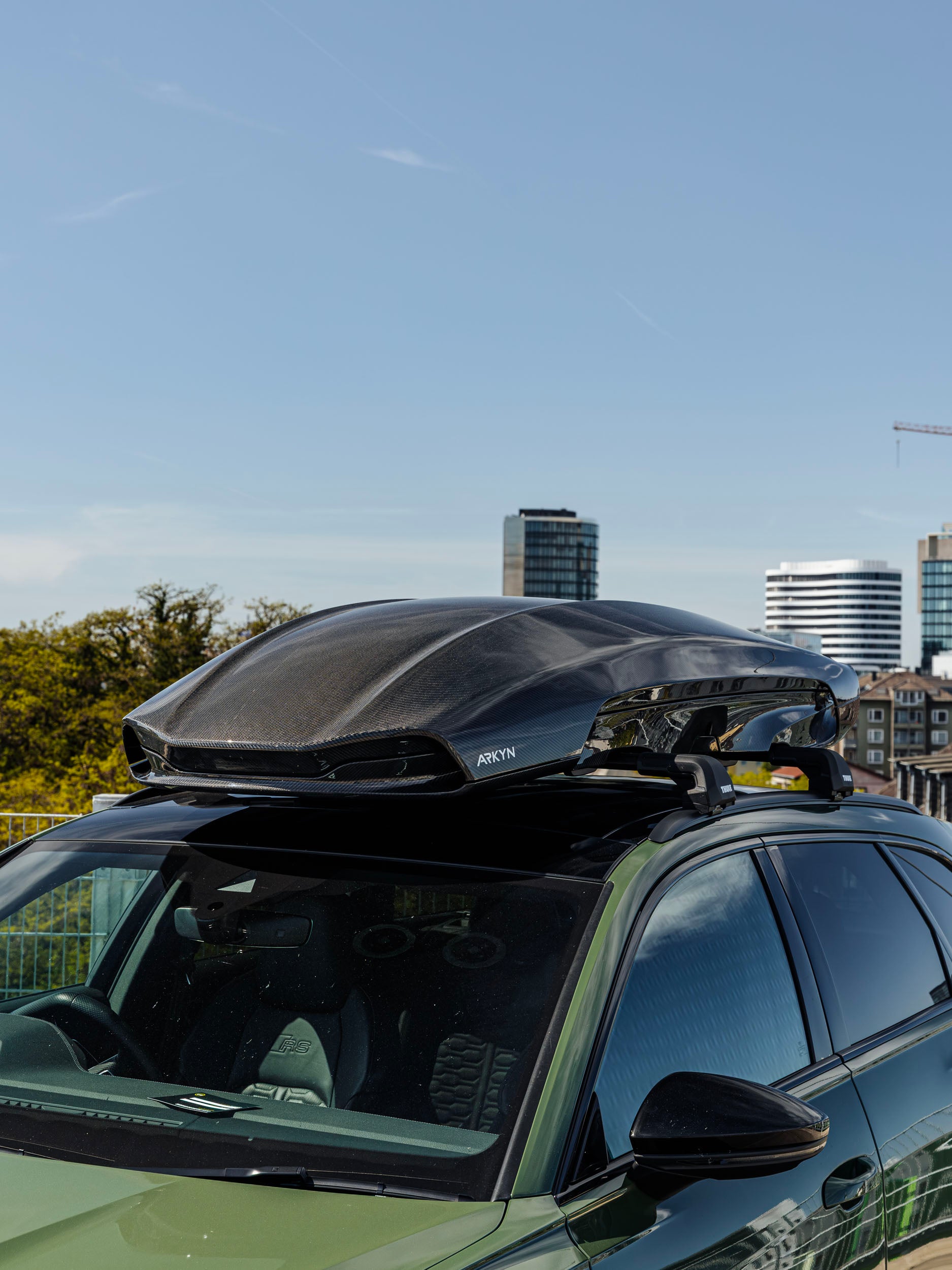 FALCON-1 Carbon Fibre Roof Box by ARKYN