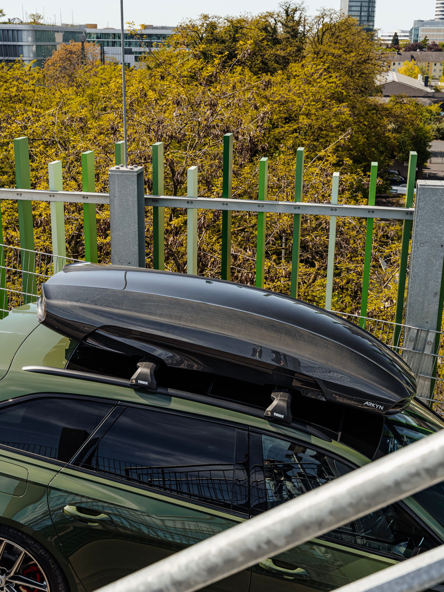 FALCON-1 Carbon Fibre Roof Box by ARKYN