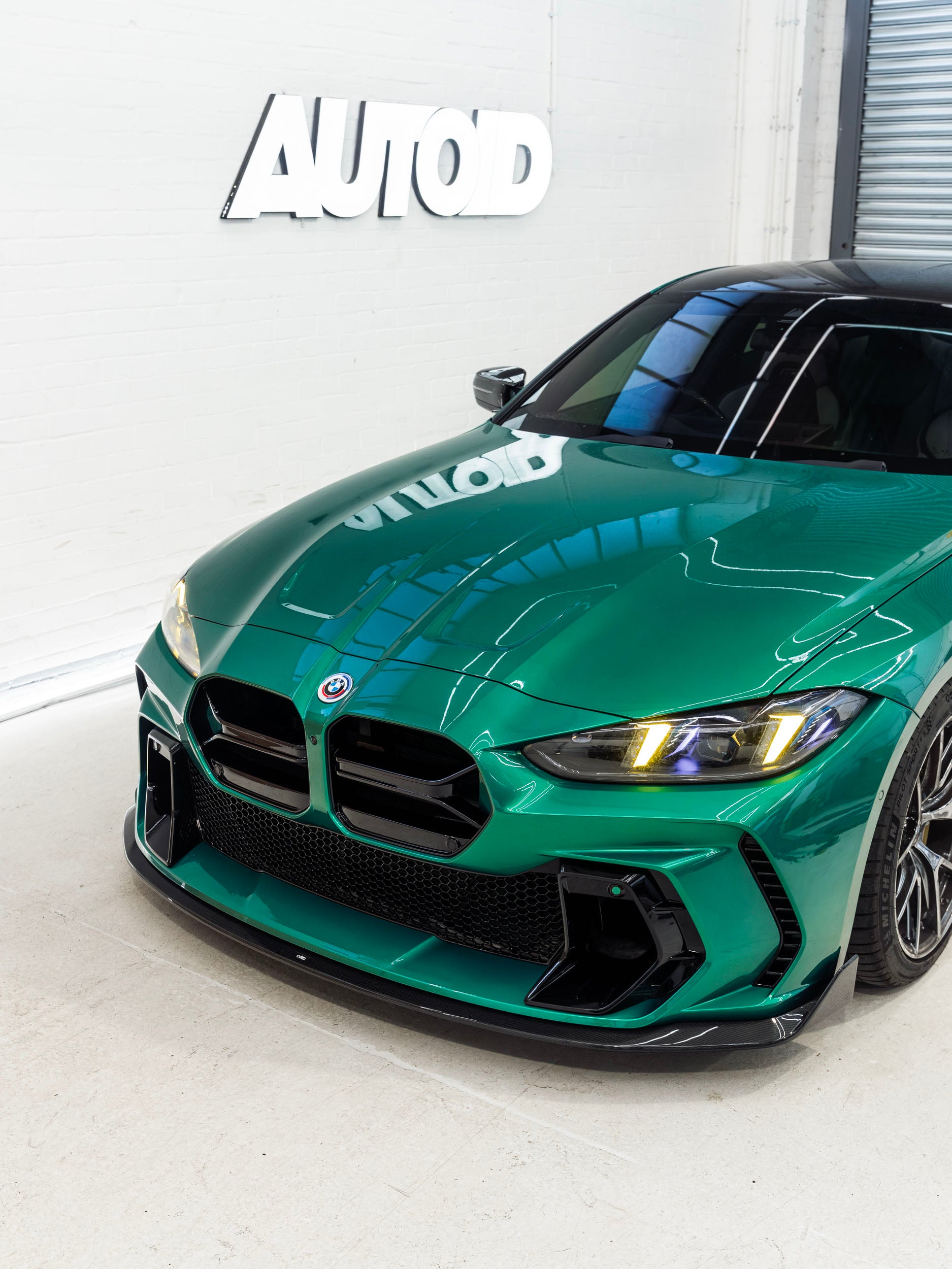 Divisor de fibra de carbono para parachoques V2 de BMW M3 G80 G81 y M4 G82 G83 por Adro (2021+)