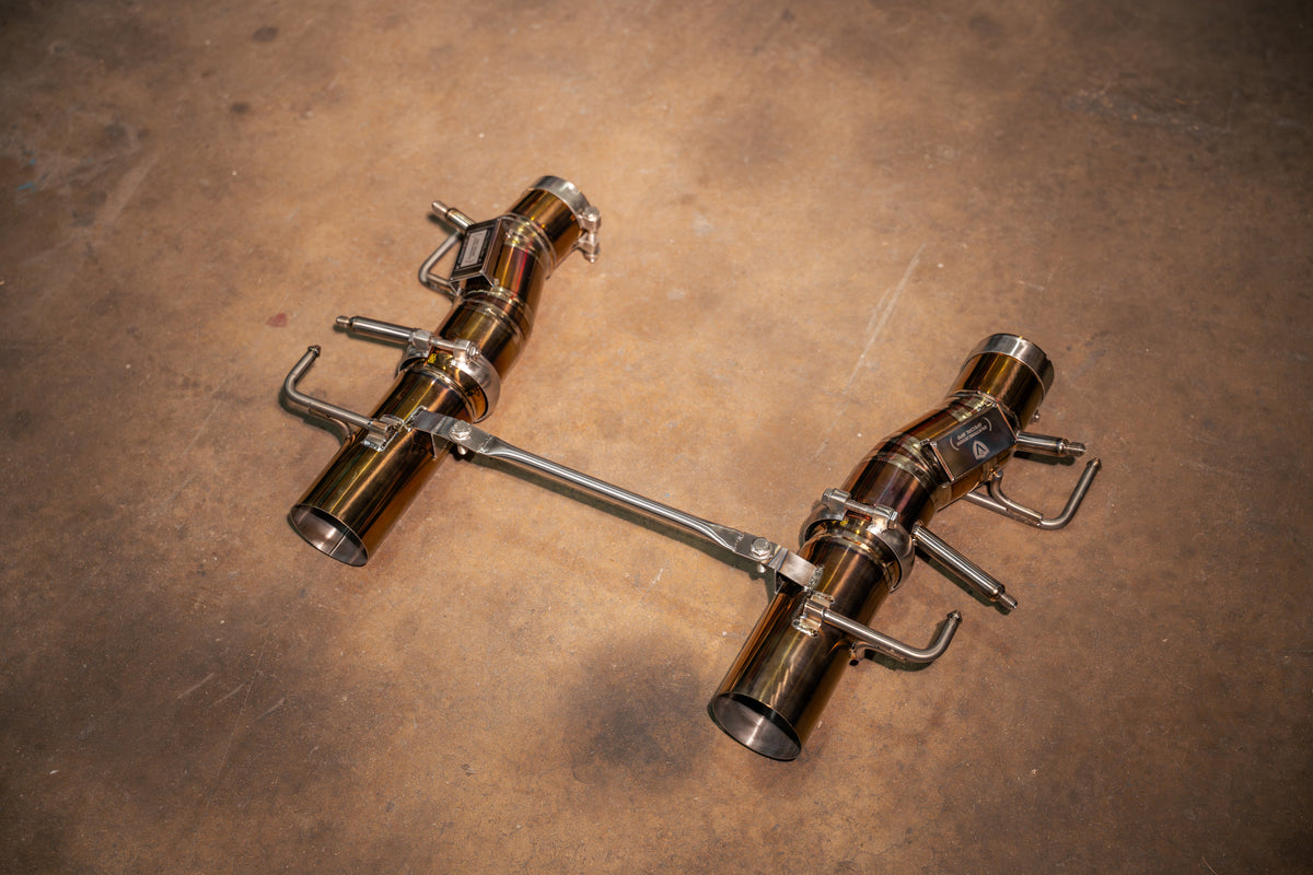 Ferrari SF90 Stradale & SF90 XX Titanium F1 Race Exhaust System by Valvetronic