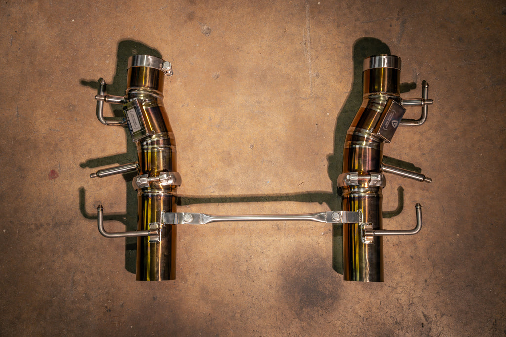 Ferrari SF90 Stradale & SF90 XX Titanium F1 Race Exhaust System by Valvetronic