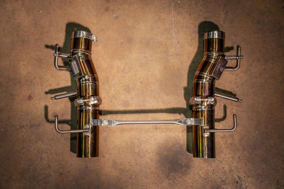 Ferrari SF90 Stradale & SF90 XX Titanium F1 Race Exhaust System by Valvetronic