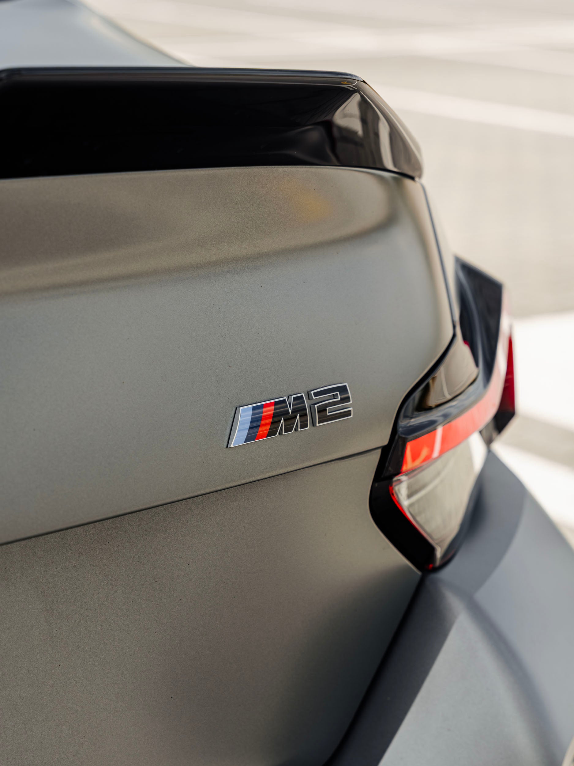 BMW M2 Genuine M Performance LCI V2 Black High Gloss Model Rear Badge