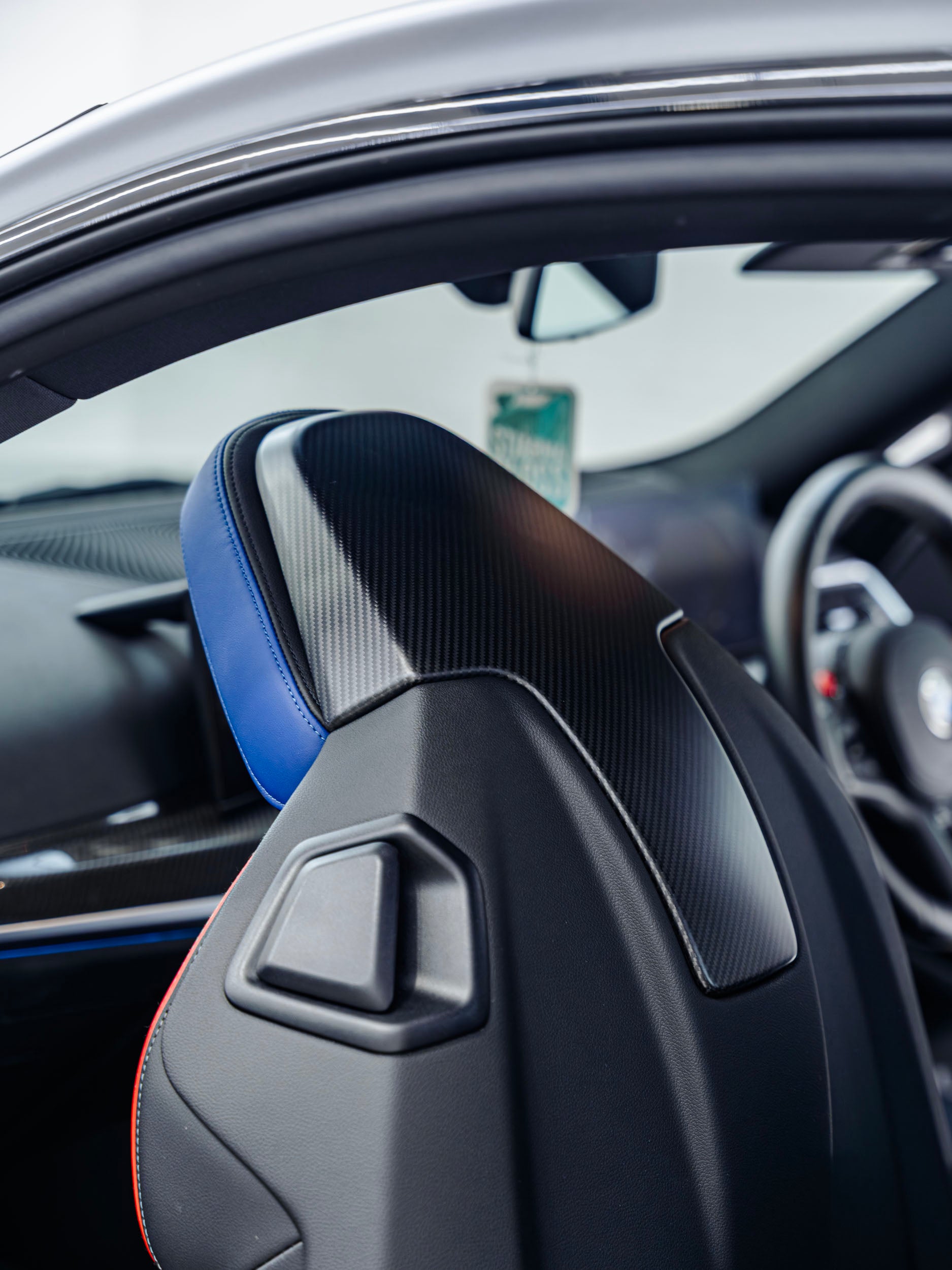 BMW 2 Series G42, M3 G80, M4 G82, M2 G87 Pre-Preg Matte Carbon Fibre Seat Back Covers by FORM (2018+)