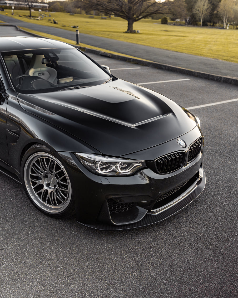 Essentials BMW M3 F80 & M4 F82 Aluminium GTS Front Bonnet (2014-2020)  Front Hood  AUTOID®