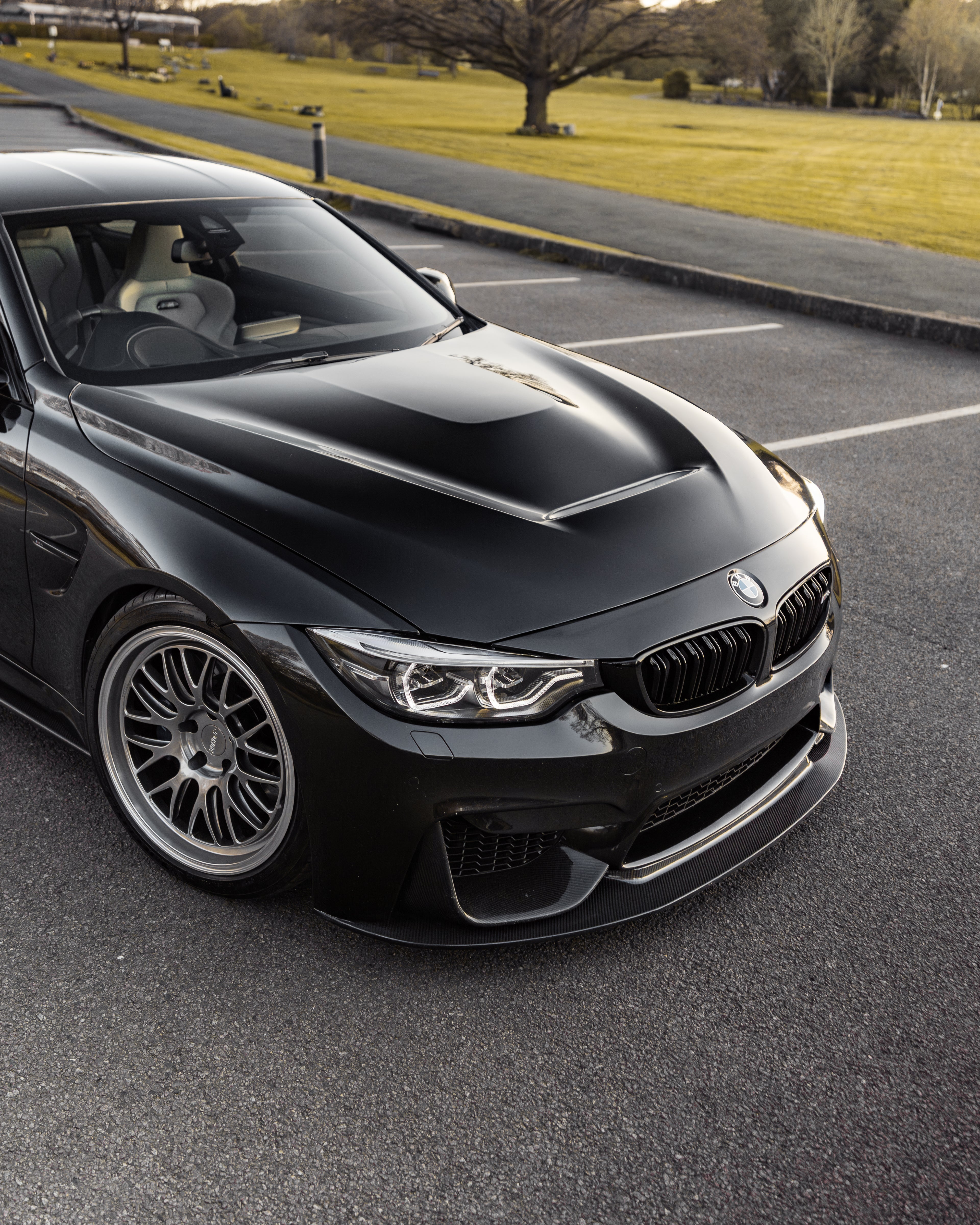 Essentials BMW M3 F80 & M4 F82 Aluminium GTS Front Bonnet (2014-2020)  Front Hood  AUTOID®