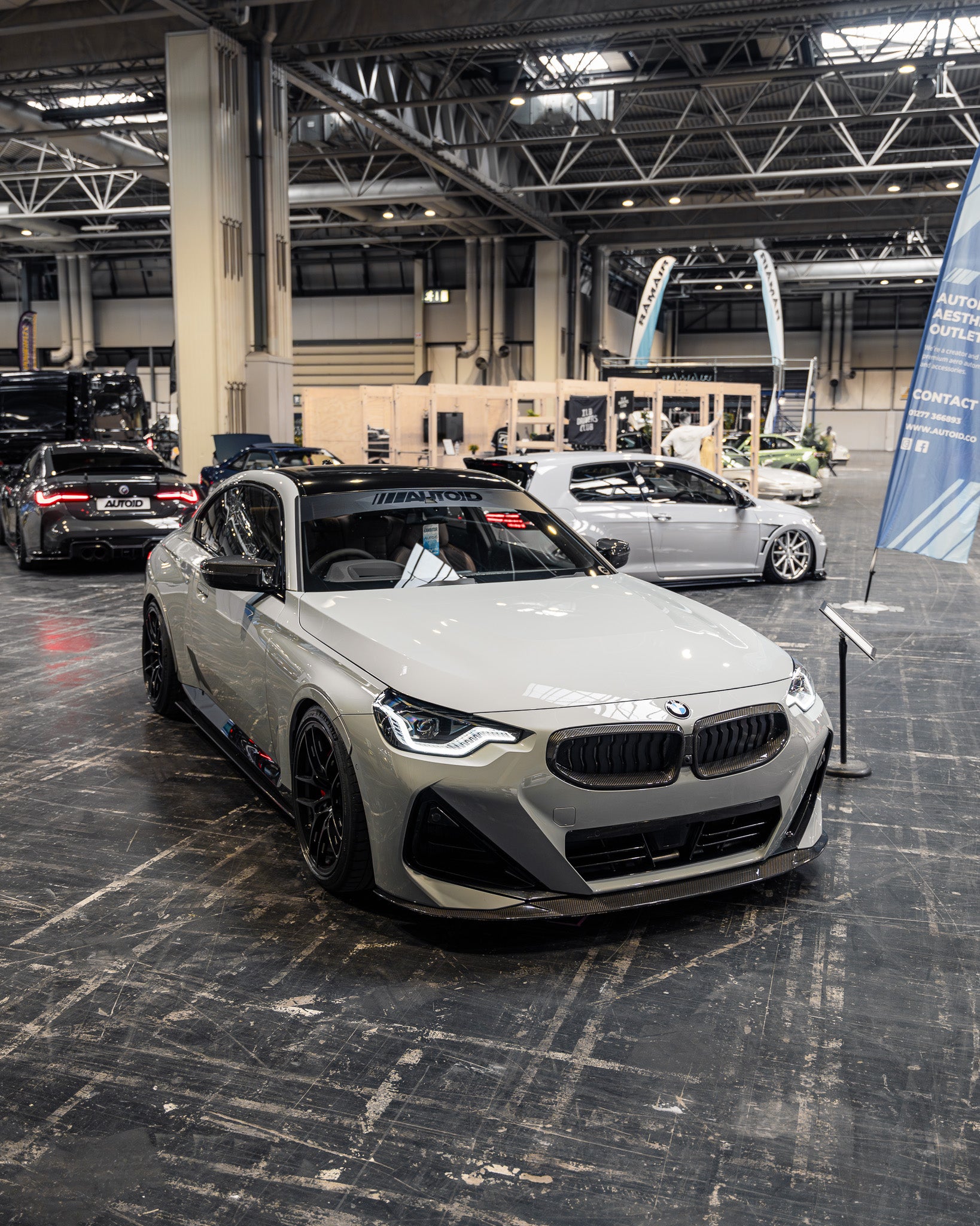 BMW 2 Series 220i & M240i G42 Pre-preg Carbon Fibre Front Grille by TRE (2021+), Rear Diffusers, TRE - AUTOID | Premium Automotive Accessories