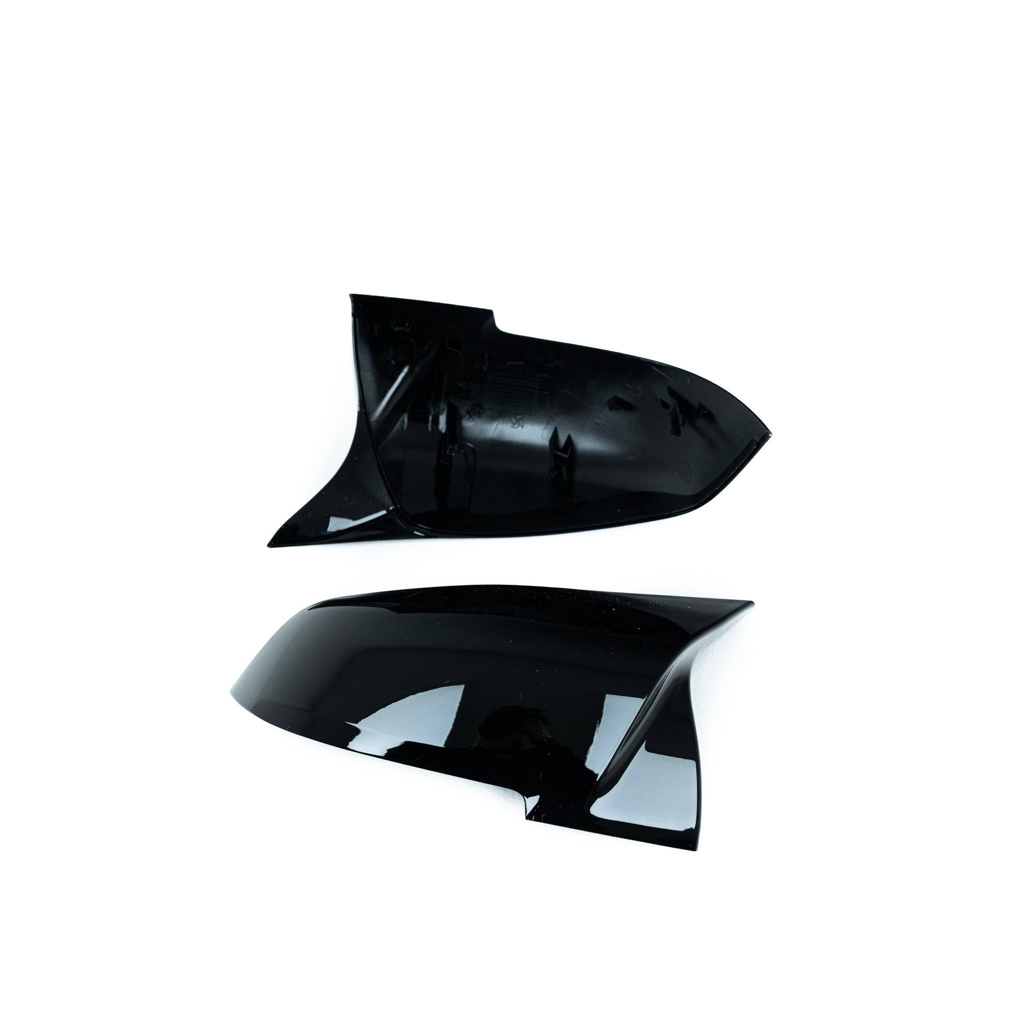 Gloss Black M Style Wing Mirror Covers for BMW (2012-2019, F20 F21 F22 F30 F32 F87), Mirror Covers, Essentials - AUTOID | Premium Automotive Accessories