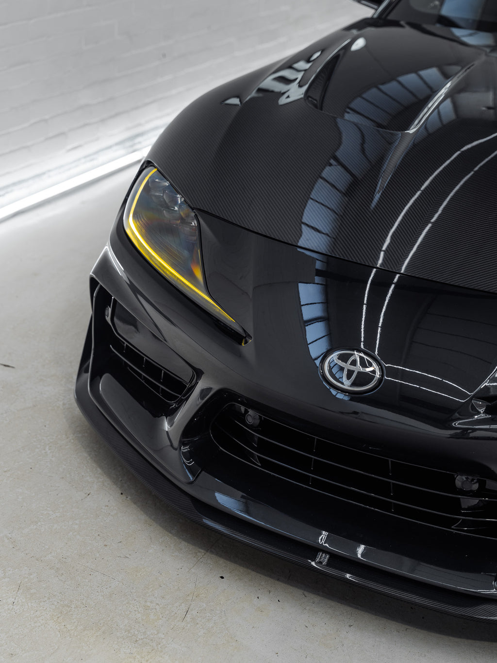 Essentials Toyota GR Supra Mk5 CSL Style Yellow DRL Module Set (2019+)  Vehicle Lighting  AUTOID®