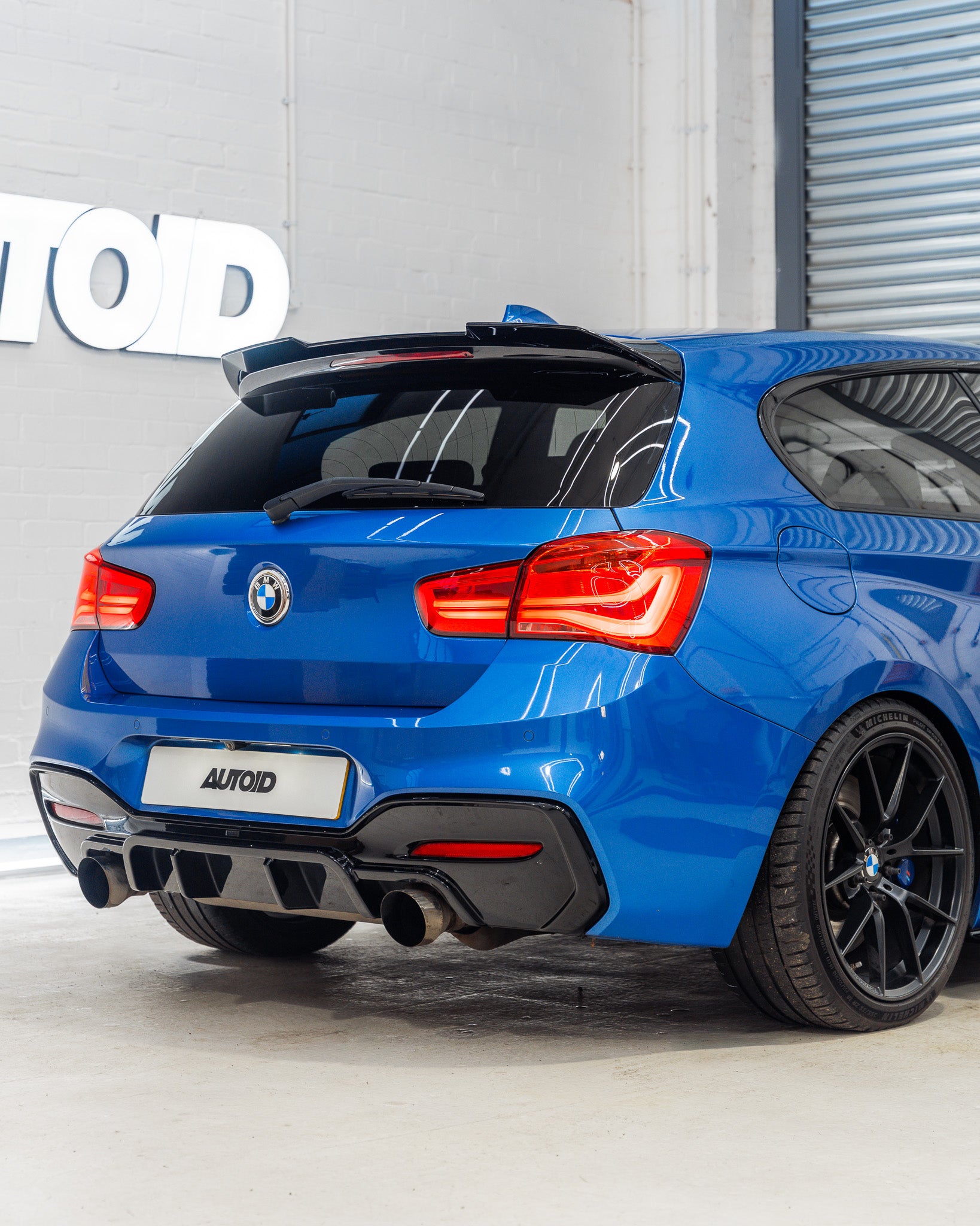 BMW 1 Series, M135i & M140i F20 F21 Gloss Black V2 Rear Spoiler by ZAERO (2011-2019)