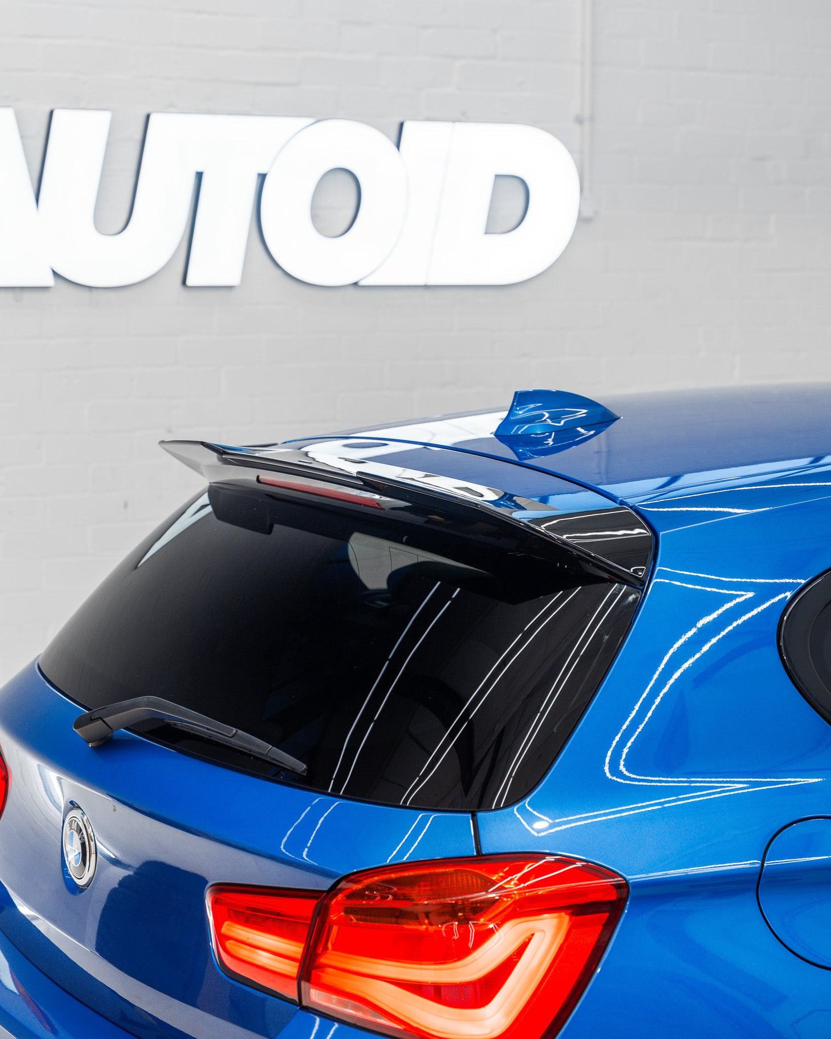 Zaero Design BMW 1 Series, M135i & M140i F20 F21 Gloss Black V2 Rear Spoiler by ZAERO (2011-2019)  Rear Spoilers  AUTOID  