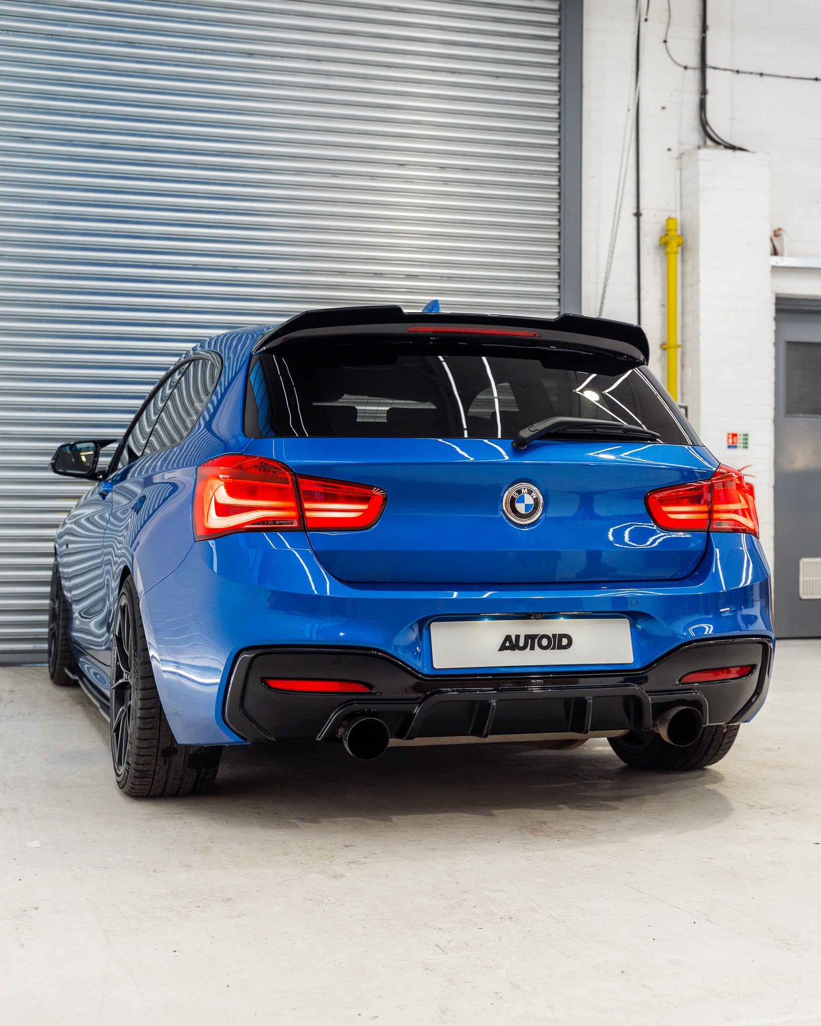 BMW 1 Series, M135i & M140i F20 F21 Gloss Black V2 Rear Spoiler by ZAERO (2011-2019)