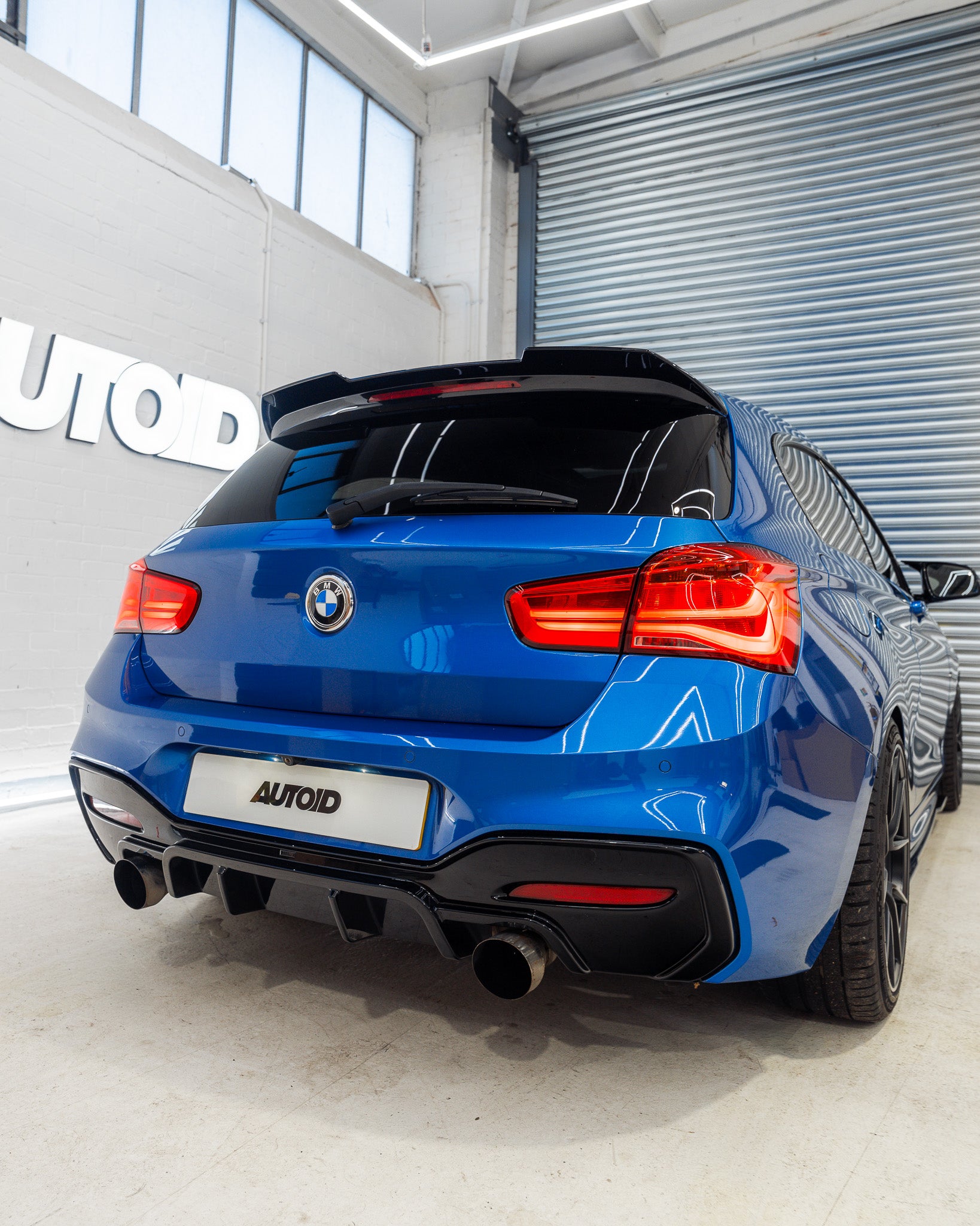 BMW 1 Series, M135i & M140i F20 F21 Gloss Black V2 Rear Spoiler by ZAERO (2011-2019)