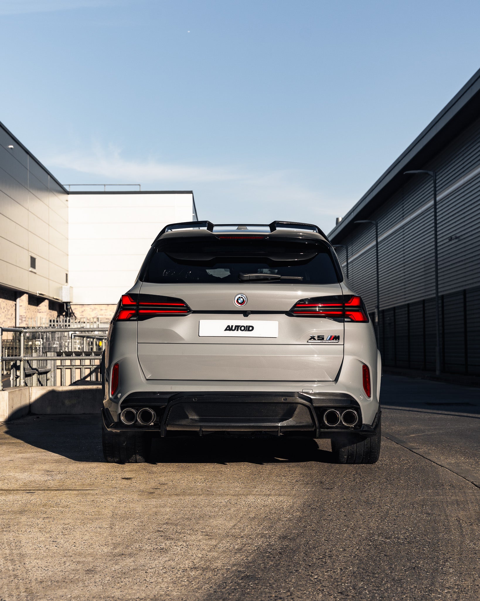 BMW X5M F95 Pre-Preg Carbon Fibre Rear Roof Spoiler by CT Design (2019-2024)