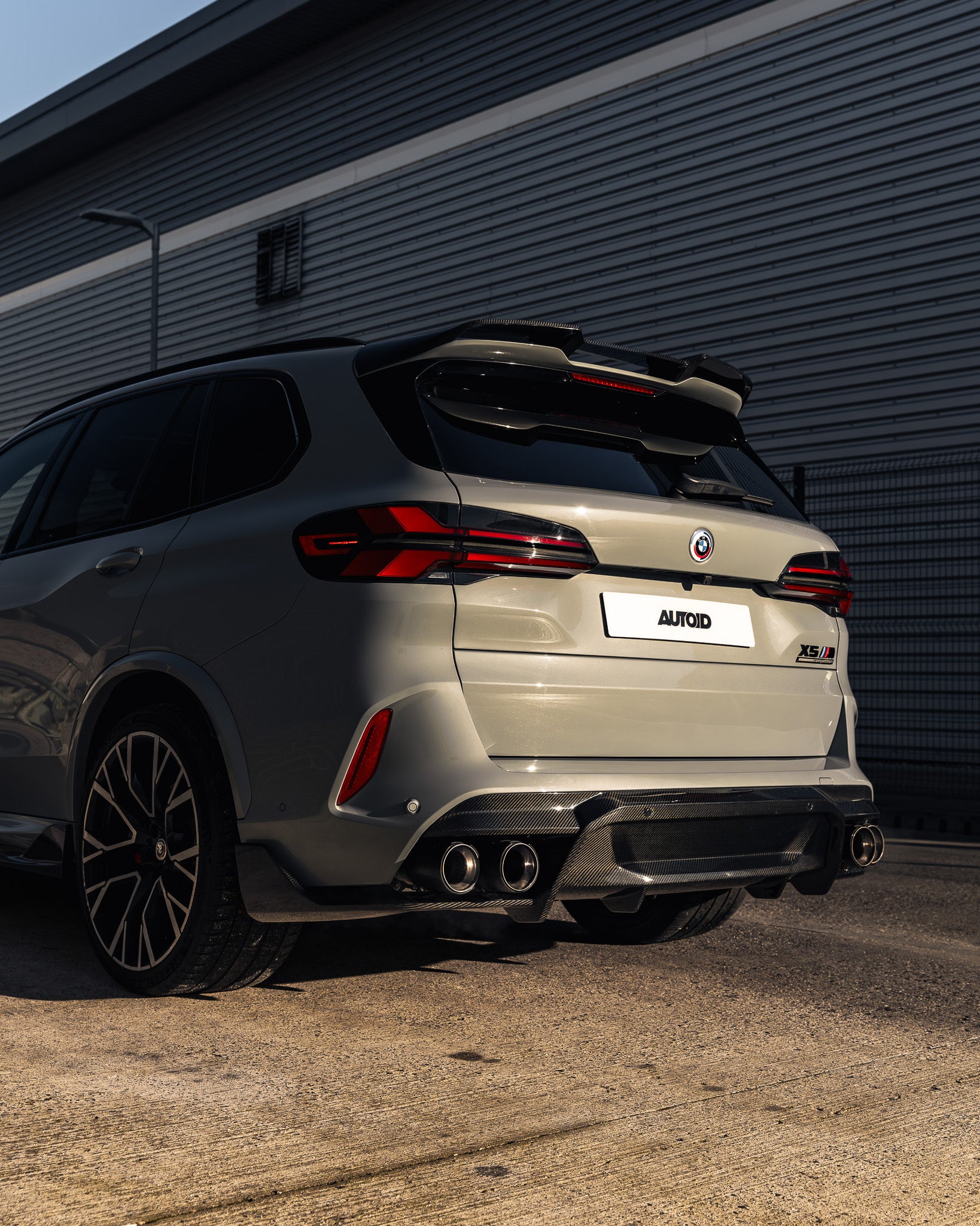 BMW X5M F95 Pre-Preg Carbon Fibre Rear Roof Spoiler by CT Design (2019-2024)