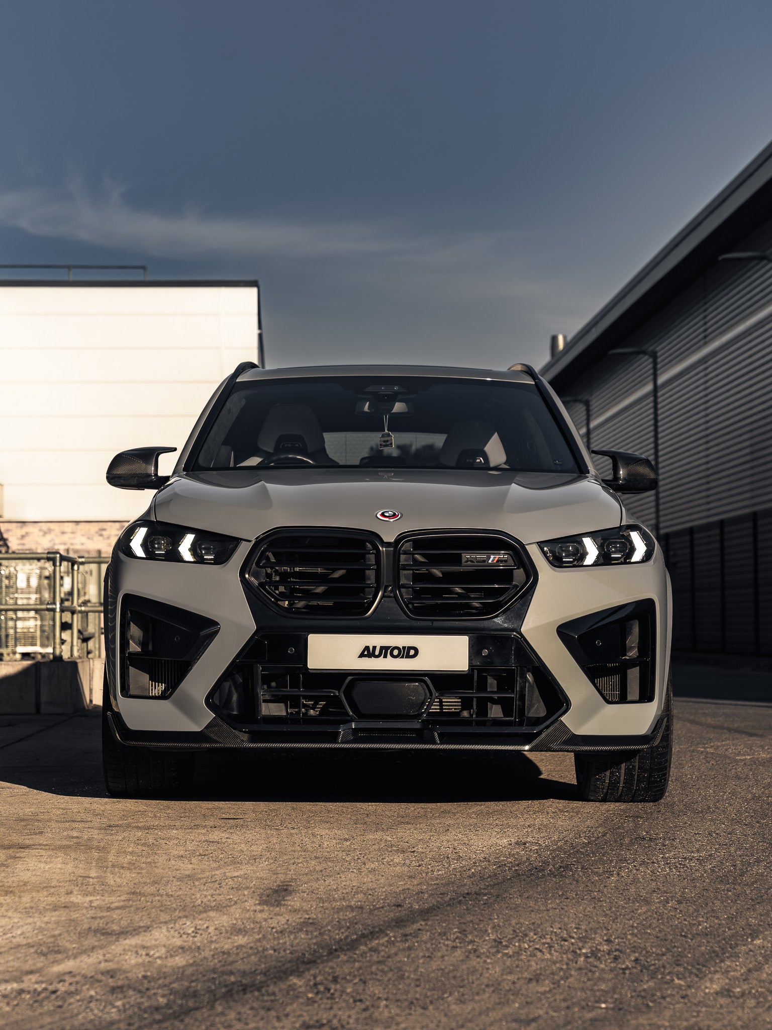 CT Design BMW X5M F95 LCI Pre-Preg Carbon Fibre Front Splitter by CT Design (2023+)  Front Lips & Splitters  AUTOID®  
