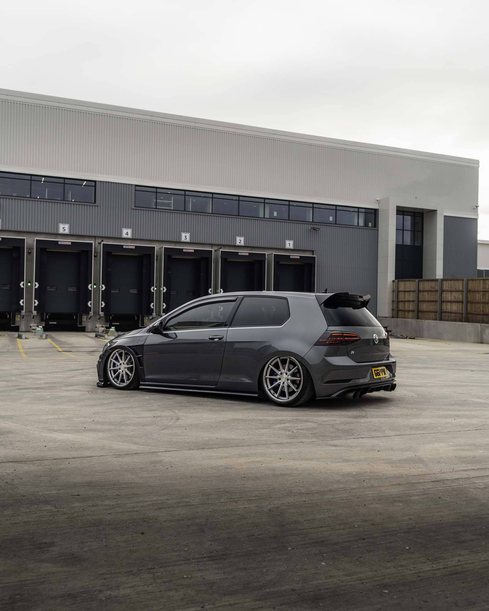 VW Golf, Golf GTI & Golf R Mk7 / Mk7.5 EVO-1 Gloss Black Rear Spoiler by ZAERO (2014-2020), Rear Spoilers, Zaero Design - AUTOID | Premium Automotive Accessories
