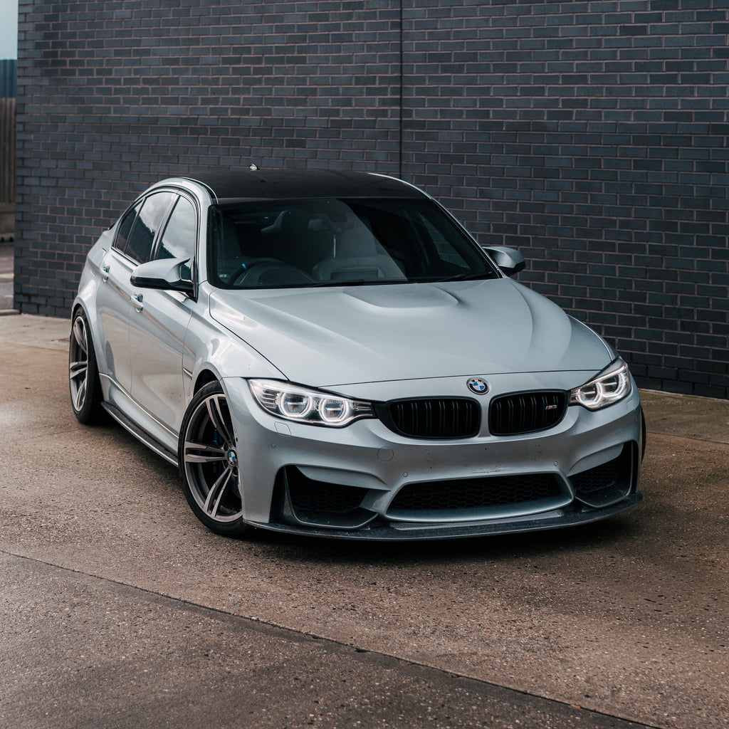 FORM Industries BMW M3 F80 & M4 F82 Pre-Preg Carbon Fibre GT V2 Front Splitter by FORM (2014-2020)  Front Lips & Splitters  AUTOID®  