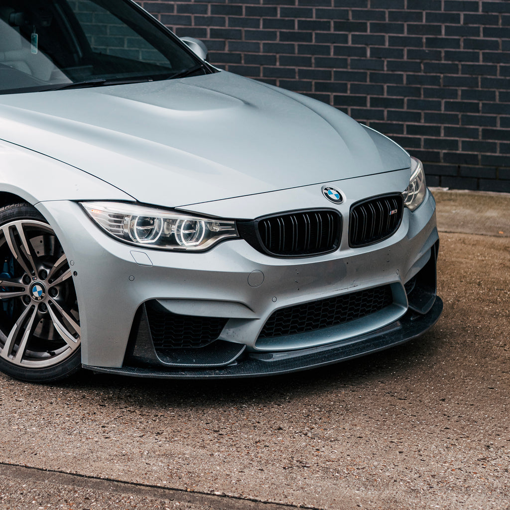FORM Industries BMW M3 F80 & M4 F82 Pre-Preg Carbon Fibre GT V2 Front Splitter by FORM (2014-2020)  Front Lips & Splitters  AUTOID®  