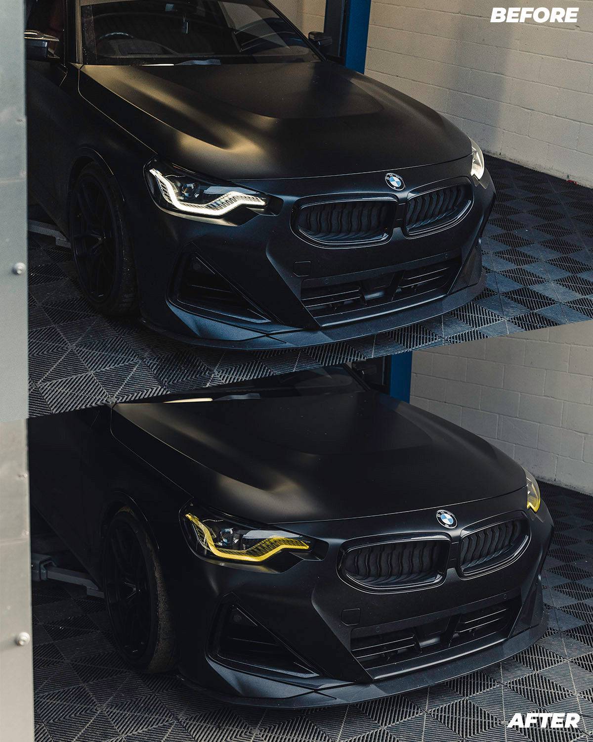 BMW 2 Series, M240i G42 & M2 G87 CSL Motorsport+ Style Yellow DRL LED Module Set (2021+), Vehicle Lighting, Motorsport + - AUTOID | Premium Automotive Accessories