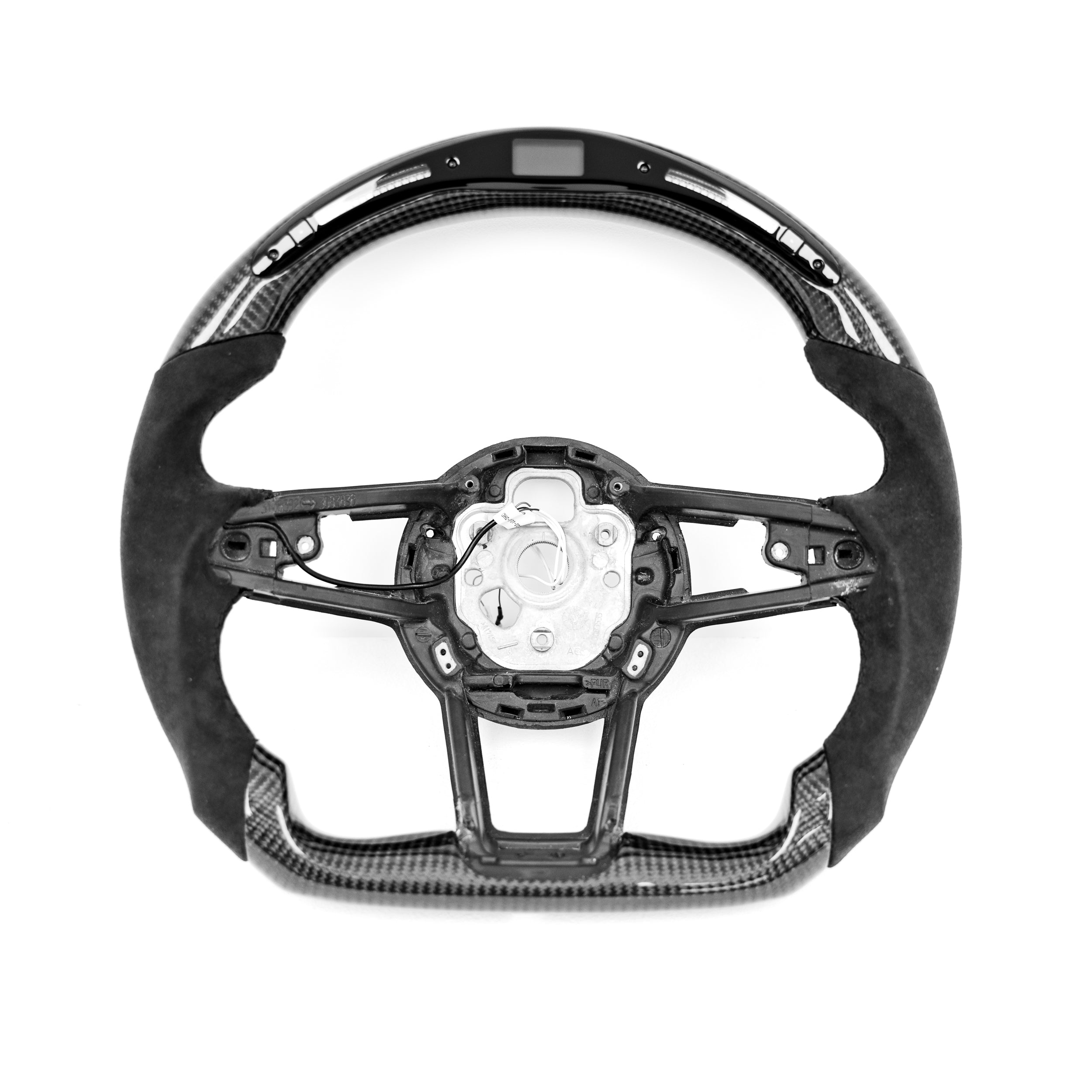 Audi R8 Gen 2 4S & Audi TT / TTRS Carbon Fibre & Galaxy LED Steering Wheel by OHC (2015+), Steering Wheels, OHC - AUTOID | Premium Automotive Accessories