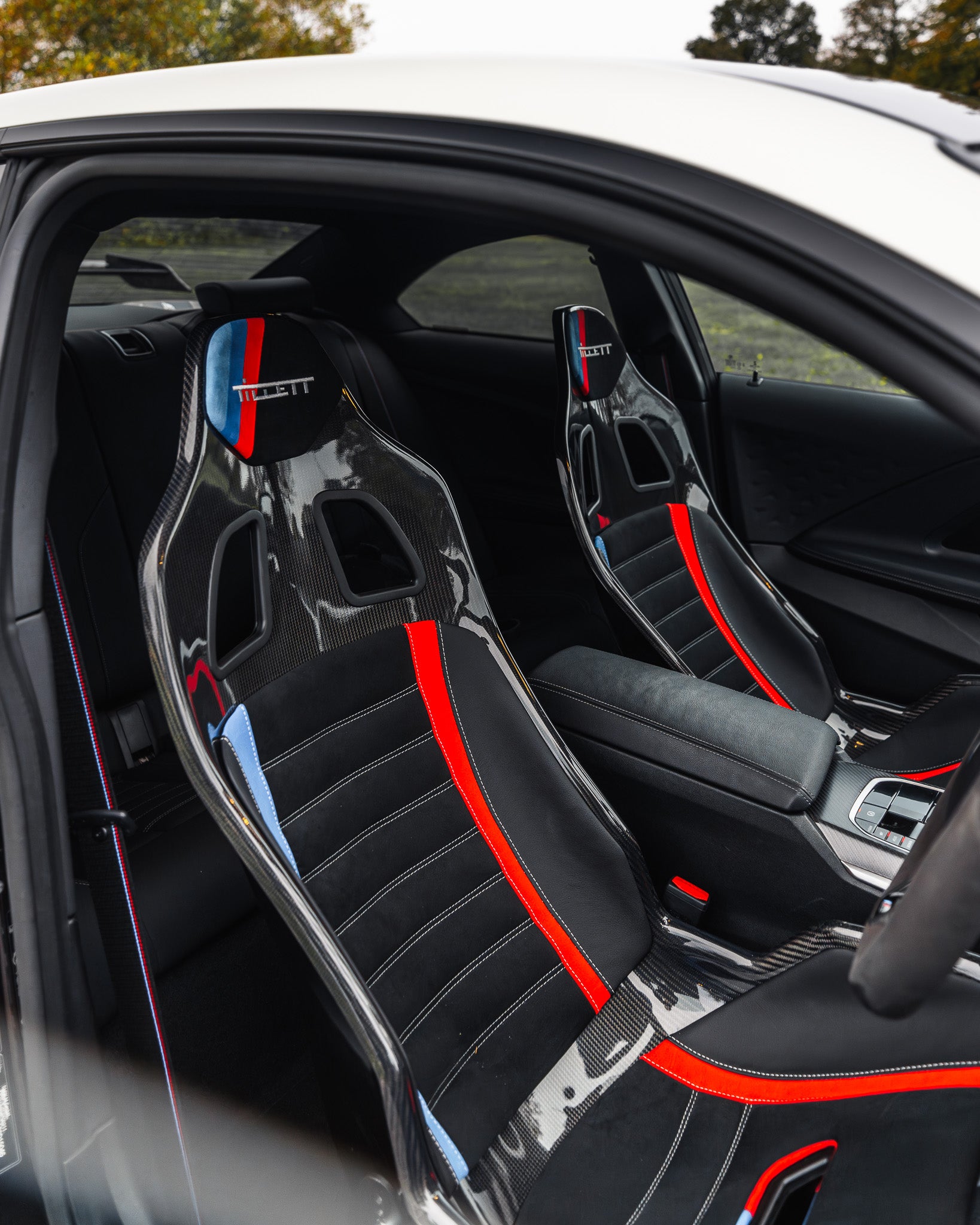 BMW Carbon Fibre Bucket Front Seats Set by Tillett