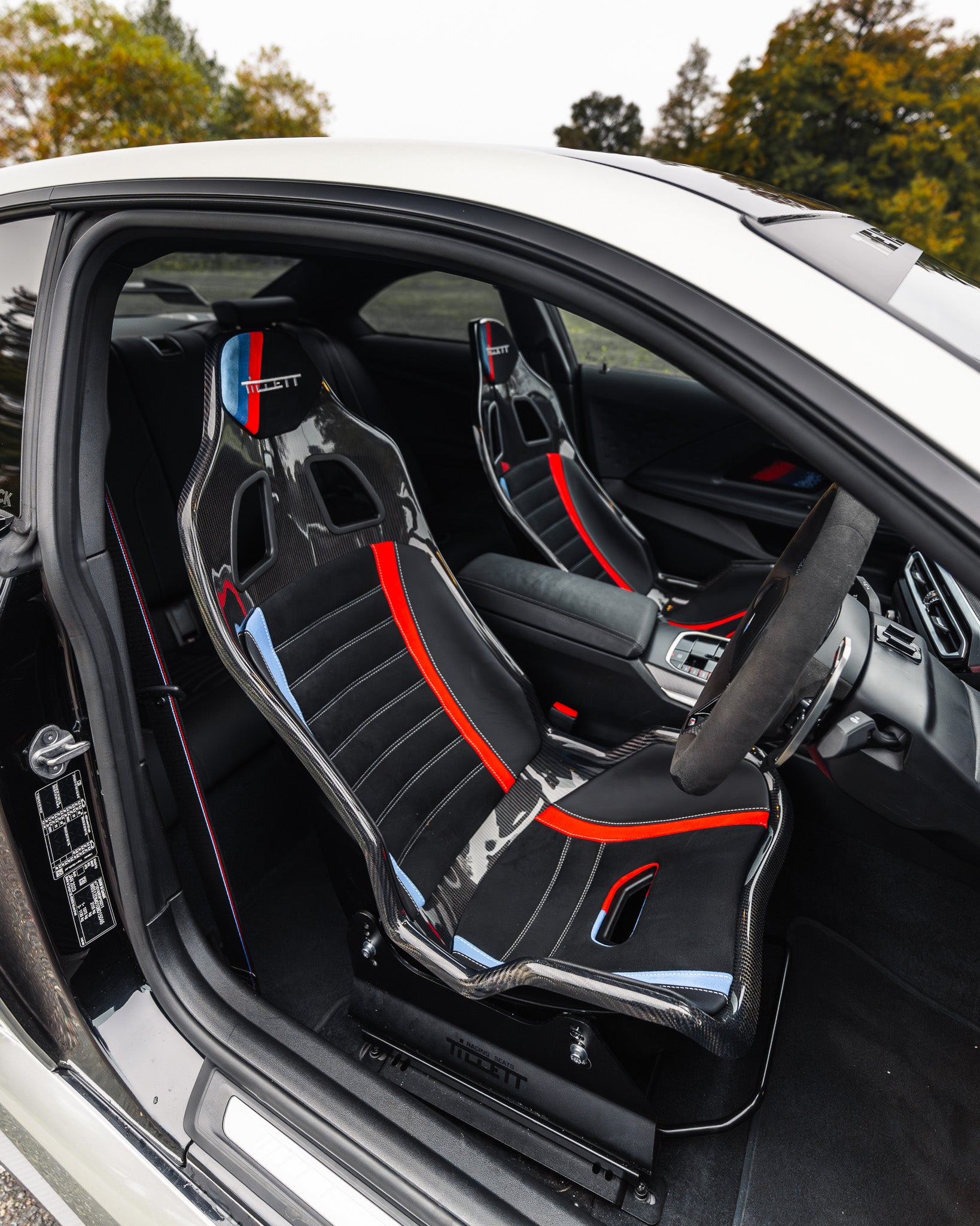 BMW Carbon Fibre Bucket Front Seats Set by Tillett