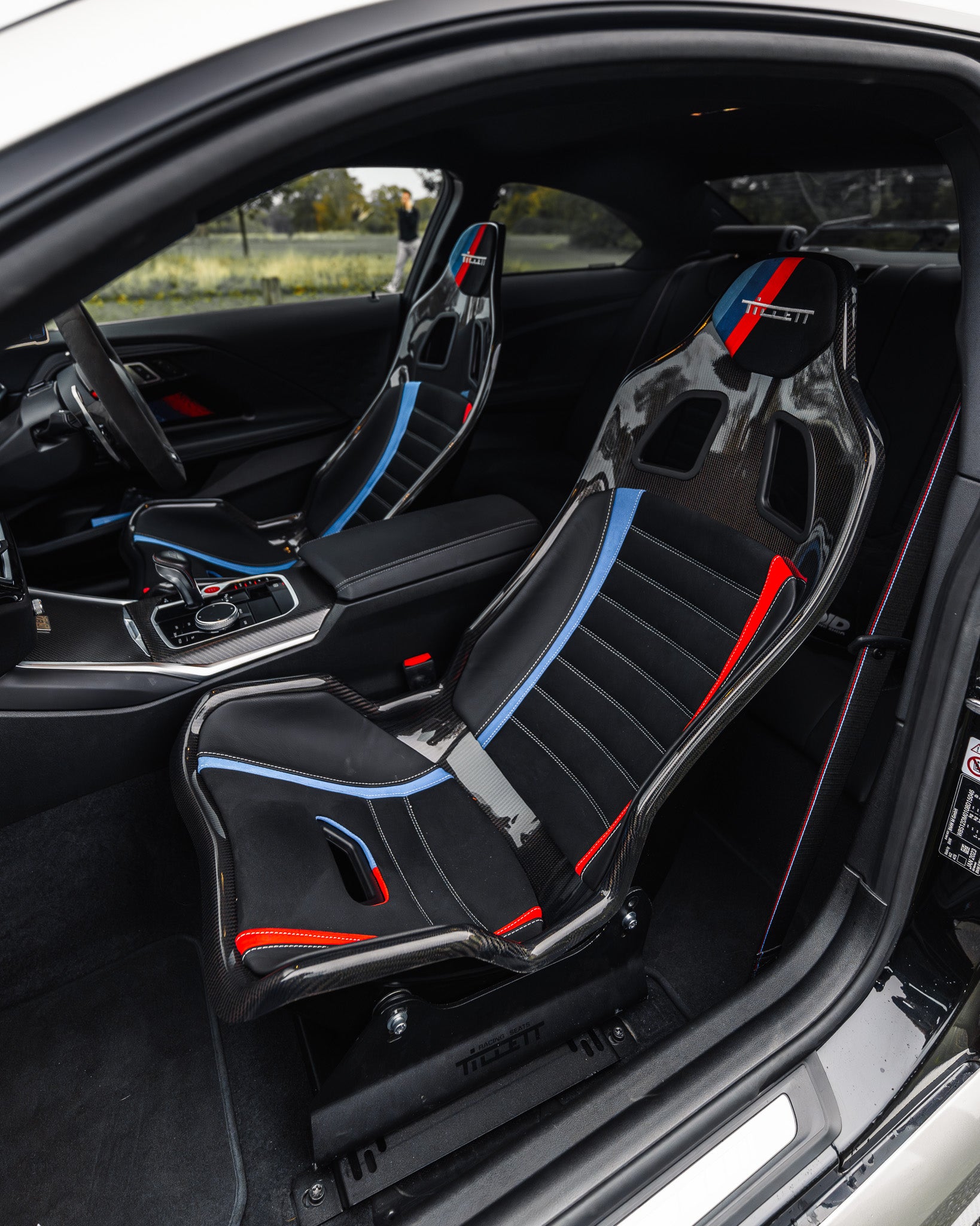 BMW Carbon Fibre Bucket Front Seats Set by Tillett