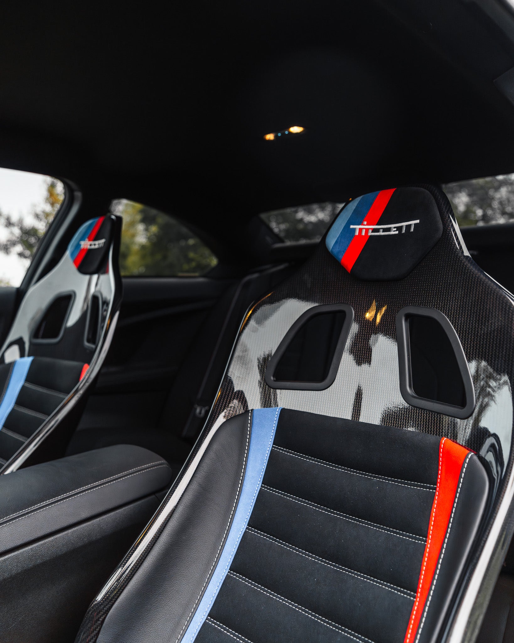 BMW Carbon Fibre Bucket Front Seats Set by Tillett