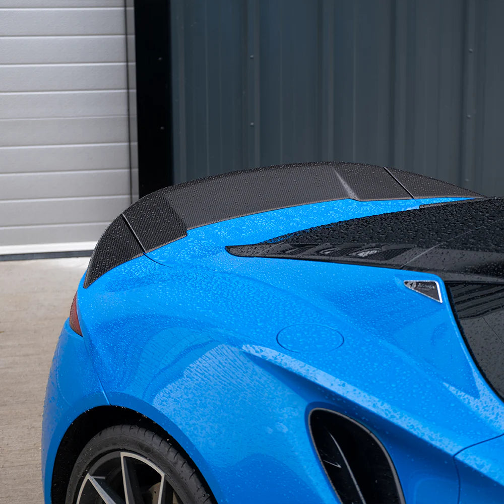 Lotus Emira Pre-Preg Carbon Fibre 3-Piece Rear Spoiler by CT Design, Rear Spoilers, CT Design - AUTOID | Premium Automotive Accessories