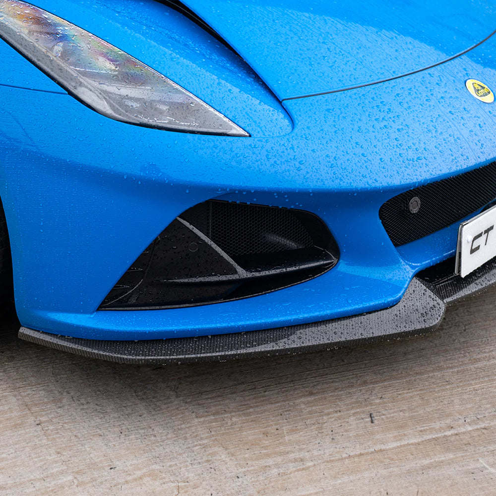 Lotus Emira Pre-Preg Carbon Fibre Front Splitter by CT Design, Front Lips & Splitters, CT Design - AUTOID | Premium Automotive Accessories