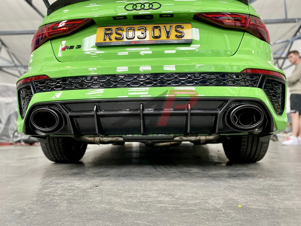 Automotive Passion Audi RS3 8Y Pre-Preg Carbon Fibre Rear Diffuser by AP (2020-2024)  Rear Diffusers  AUTOID®  