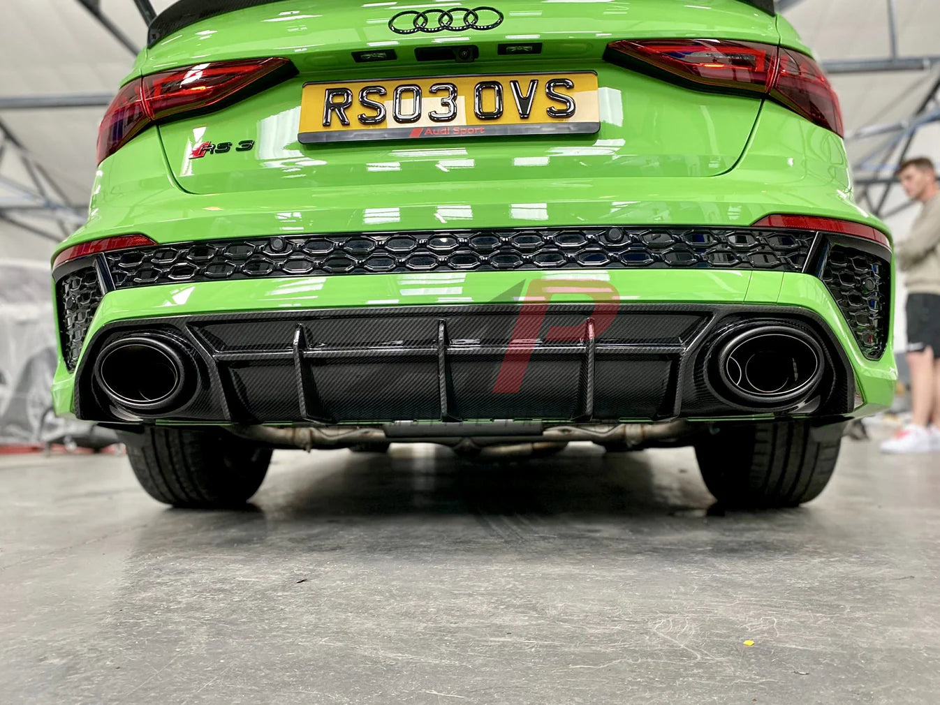 Automotive Passion Audi RS3 8Y Pre-Preg Carbon Fibre Rear Diffuser by AP (2020-2024)  Rear Diffusers  AUTOID®  