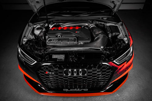 Eventuri Audi RS3 8V Gen 2 & TTRS 8S Carbon Fibre Intake System installed