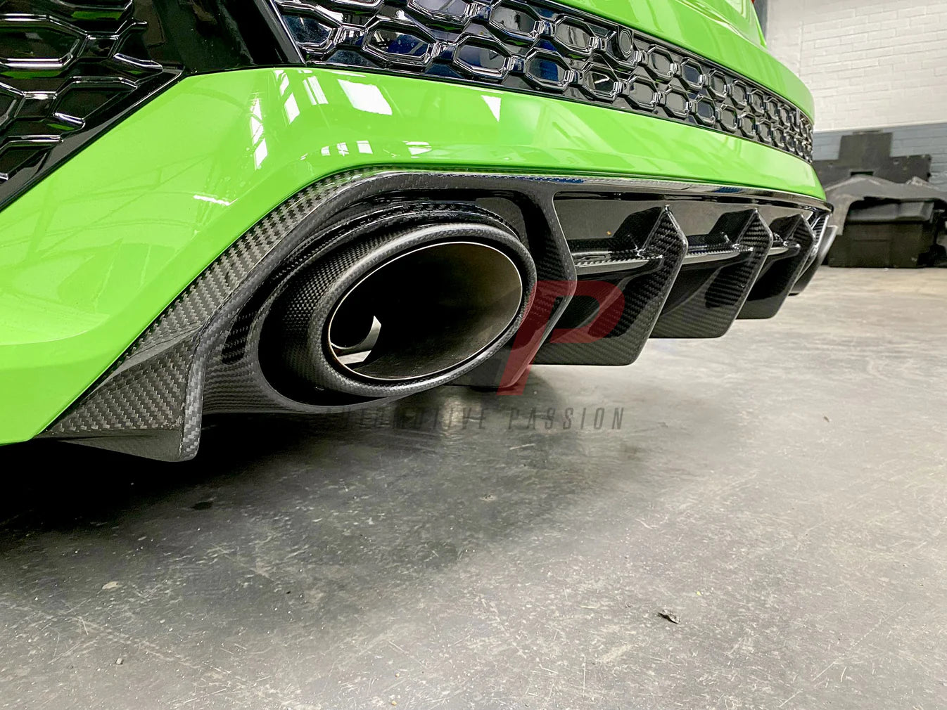 Automotive Passion Audi RS3 8Y Pre-Preg Carbon Fibre Rear Diffuser by AP (2020-2024)  Rear Diffusers  AUTOID®  