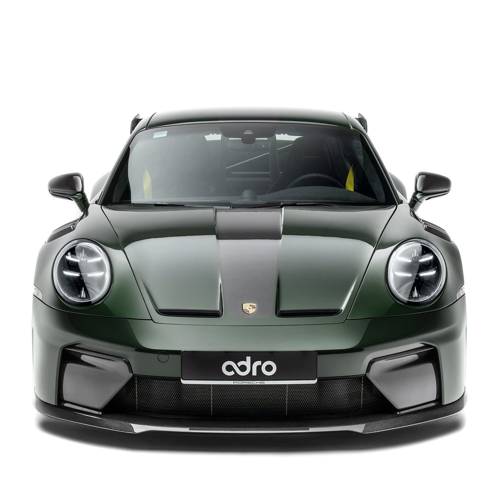 Porsche 992.2 GT3 Prepreg Carbon Fibre Front Lip by Adro - AUTOID® - Front Lips & Splitters - Adro