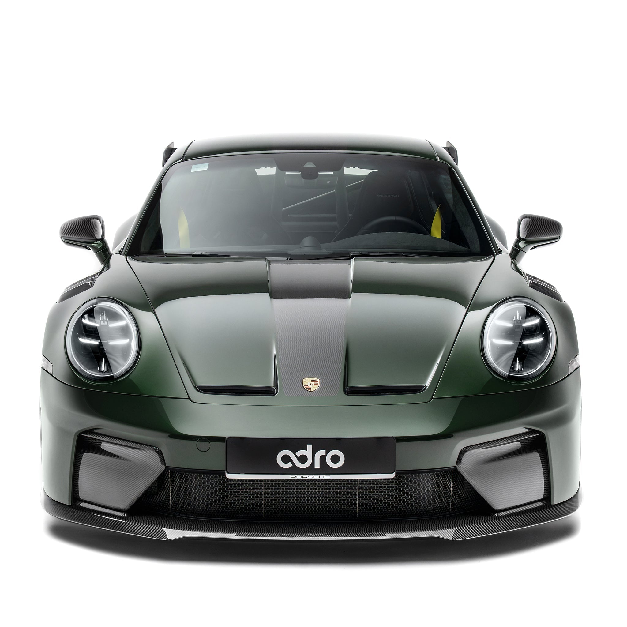 Porsche 992.2 GT3 Prepreg Carbon Fibre Front Lip by Adro - AUTOID® - Front Lips & Splitters - Adro