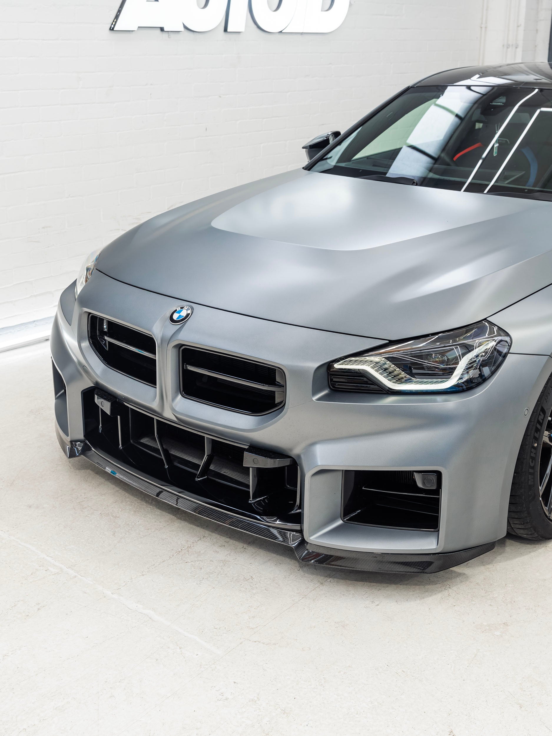 BMW M2 G87 Pre-Preg Carbon Fibre CS Front Splitter by FORM (2023+)