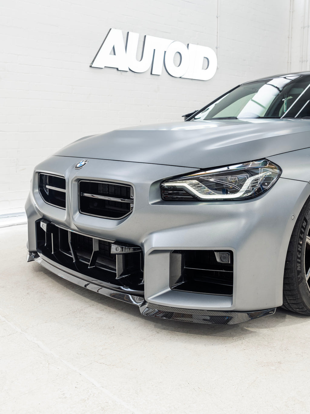 BMW M2 G87 Pre-Preg Carbon Fibre CS Front Splitter Peo by FORM (2023+)