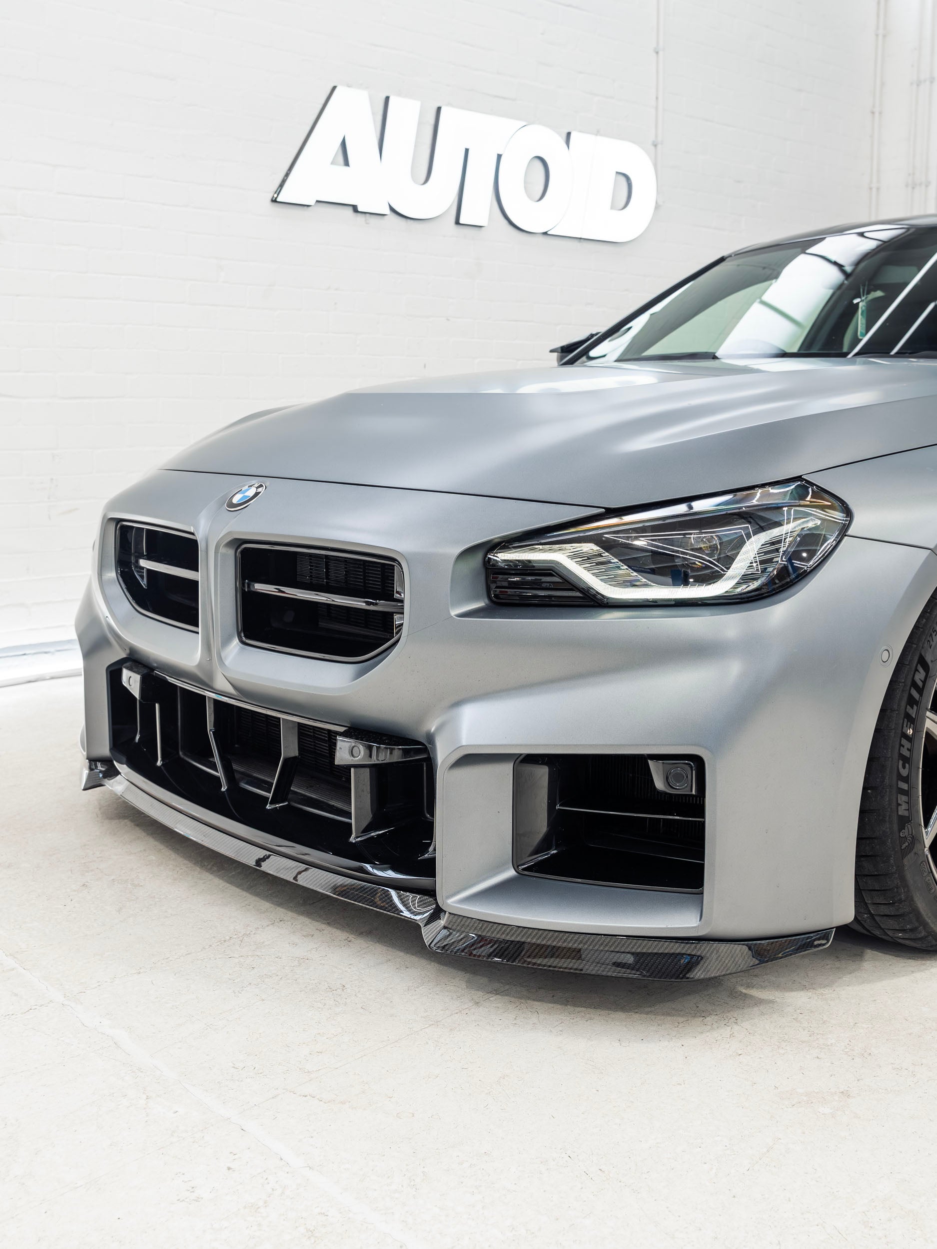 BMW M2 G87 Pre-Preg Carbon Fibre CS Front Splitter by FORM (2023+)